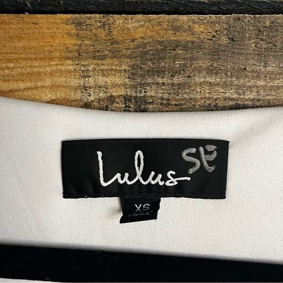 Lulu’s Shifting Dears White Long Sleeve Dress Size‎ XS - Picture 8 of 10